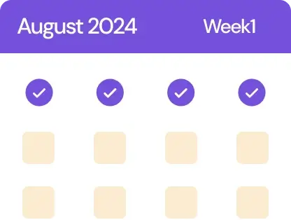 Photo of schedule